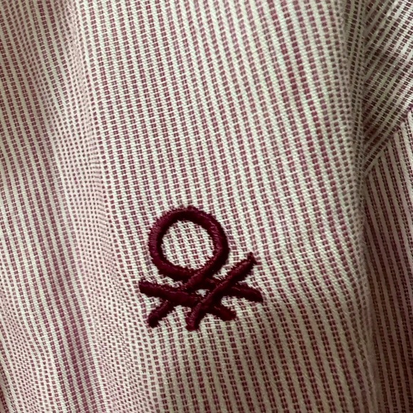 Long sleeve pink men’s button up - Picture 2 of 3